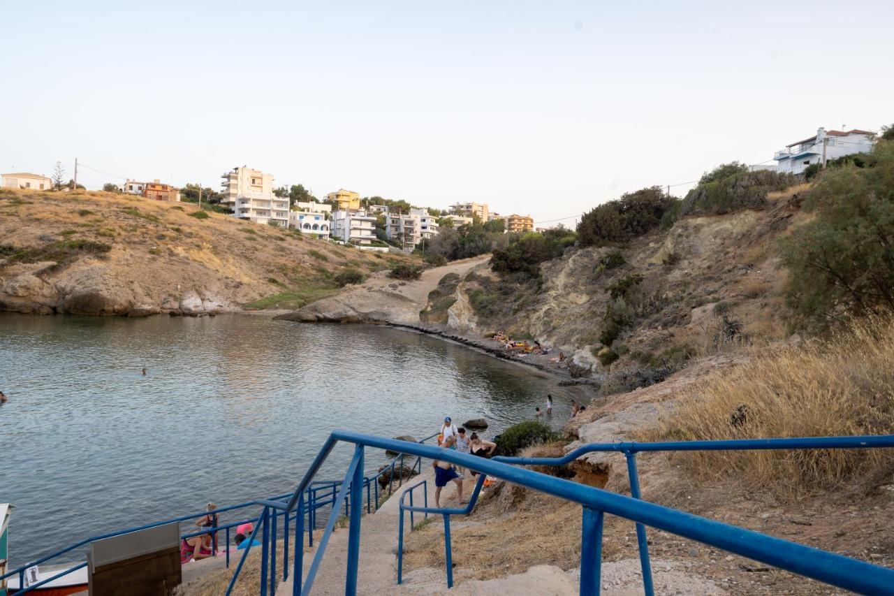 Amazing Sea View, Rafina Port, Athens Airport, Self-Check-In Daire Dış mekan fotoğraf