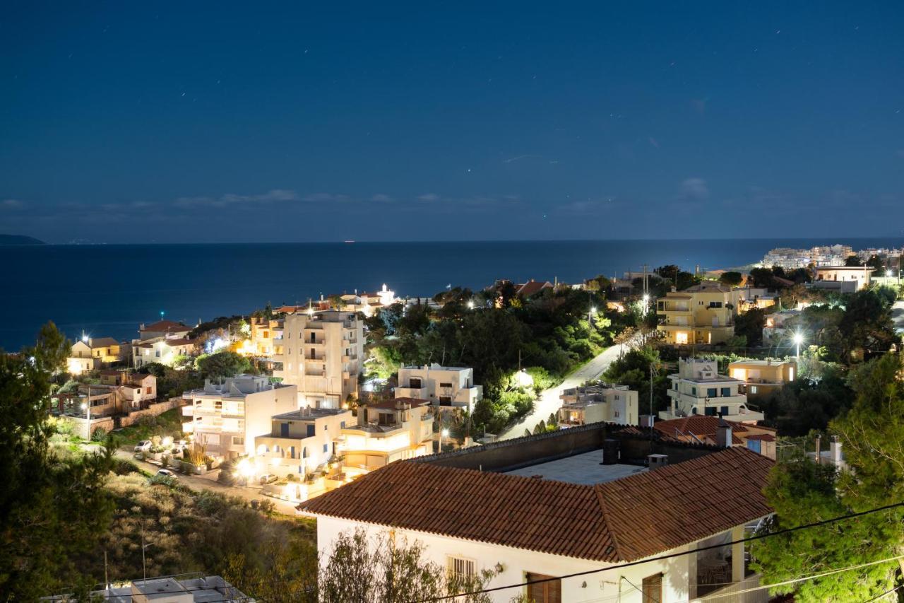 Amazing Sea View, Rafina Port, Athens Airport, Self-Check-In Daire Dış mekan fotoğraf
